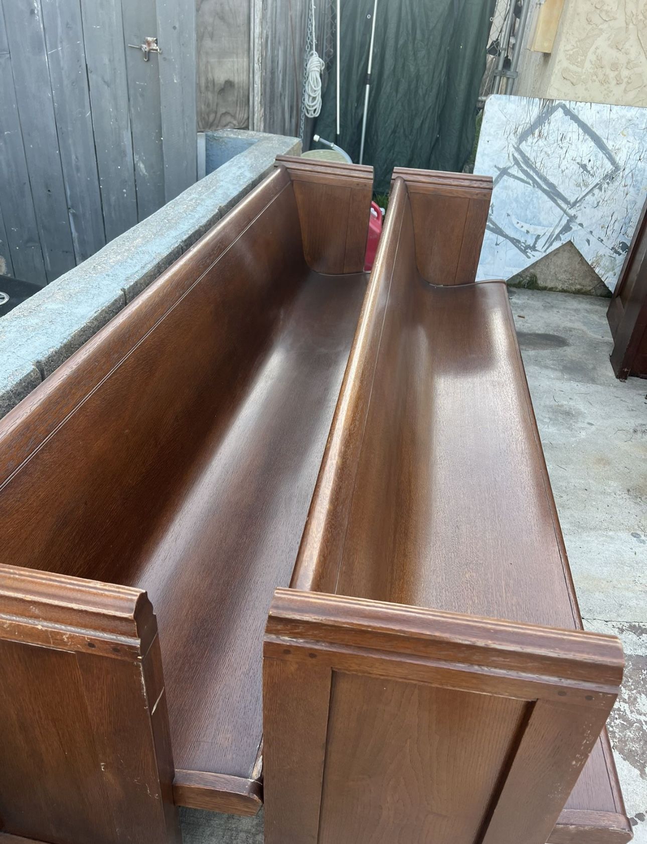 Vintage Church Pews