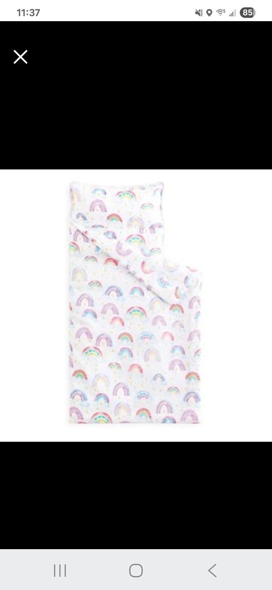 Wake In Cloud Toddler Nap Mat with Pillow and Blanket