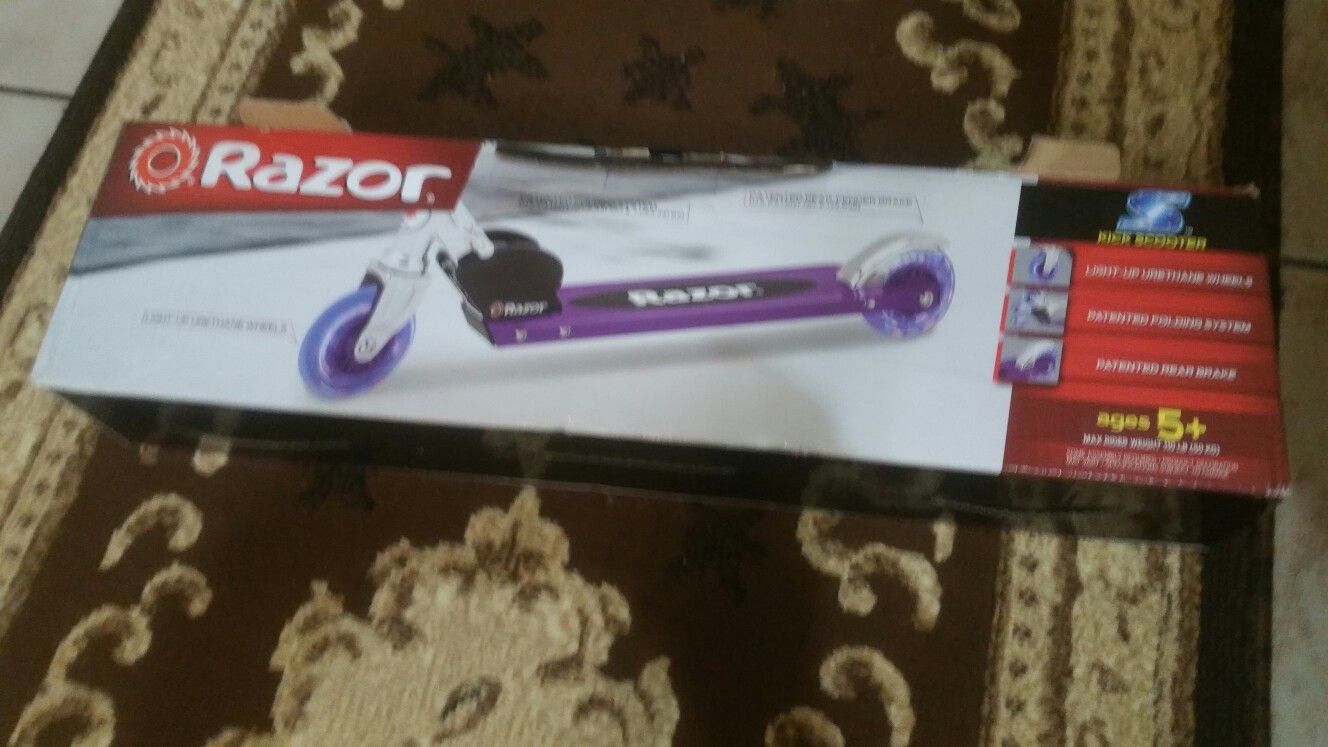 Brand new scooter