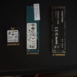 512 Nvme. 256 Nvme  128 Nvme 