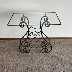 Wrought Iron Wine Rack