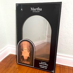 Viral TikTok Martha Stewart LED Halloween Ghost Swing Mirror