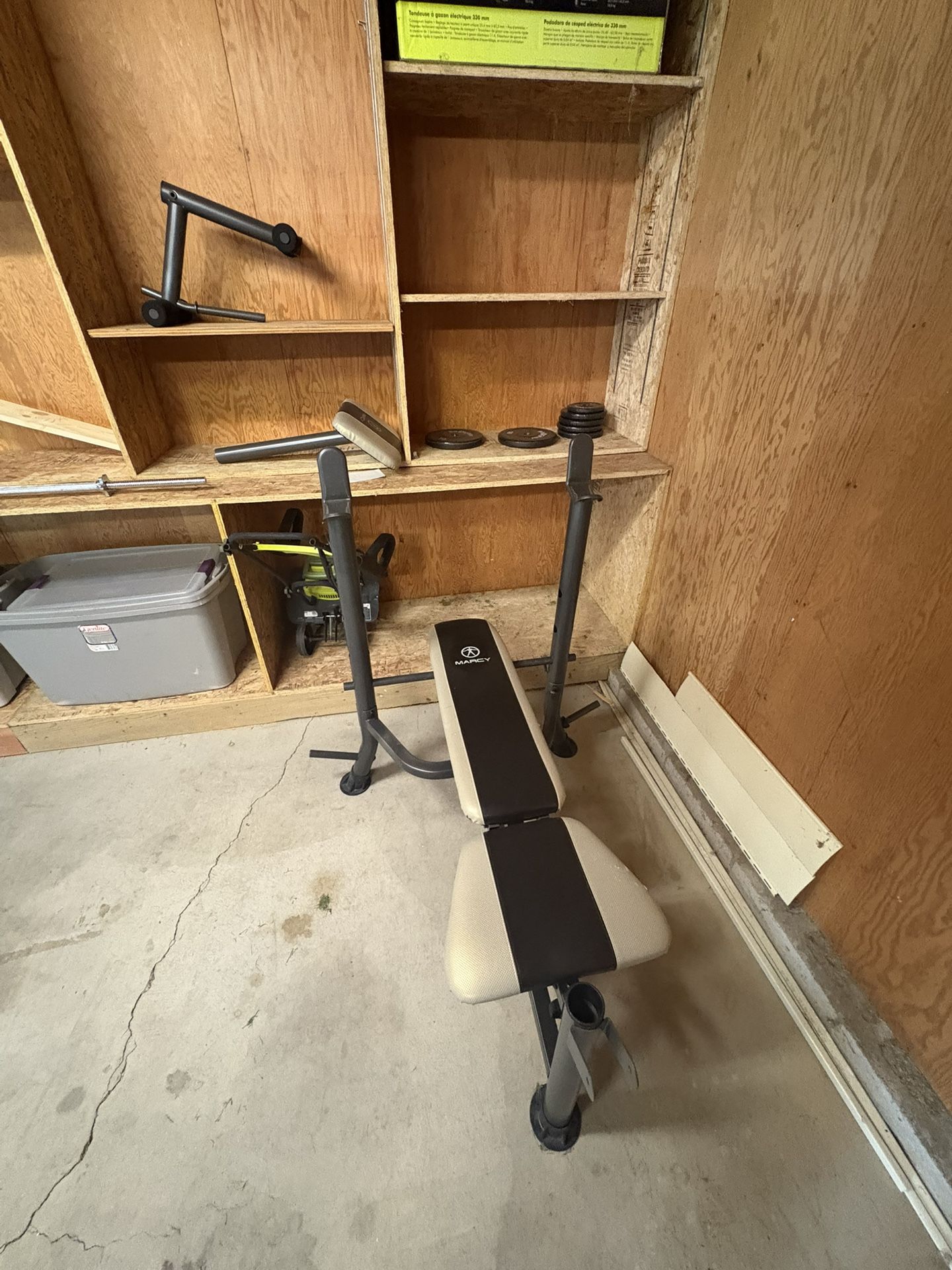 Weight Bench With Weights
