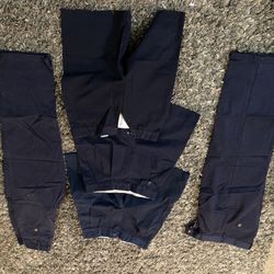 Navy Blue Boys School Pants and Shorts