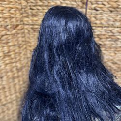 Stunning blue wig