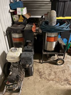 Pressure washer equipment