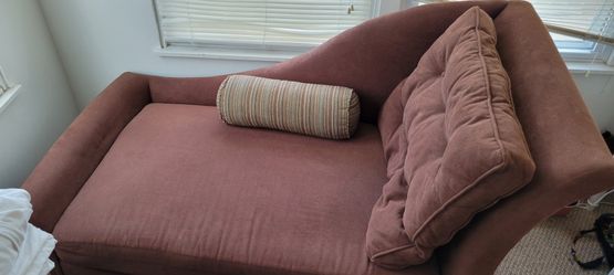 Klaussner Brown Chaise Lounge