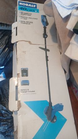 Like new works great kobalt weed eater