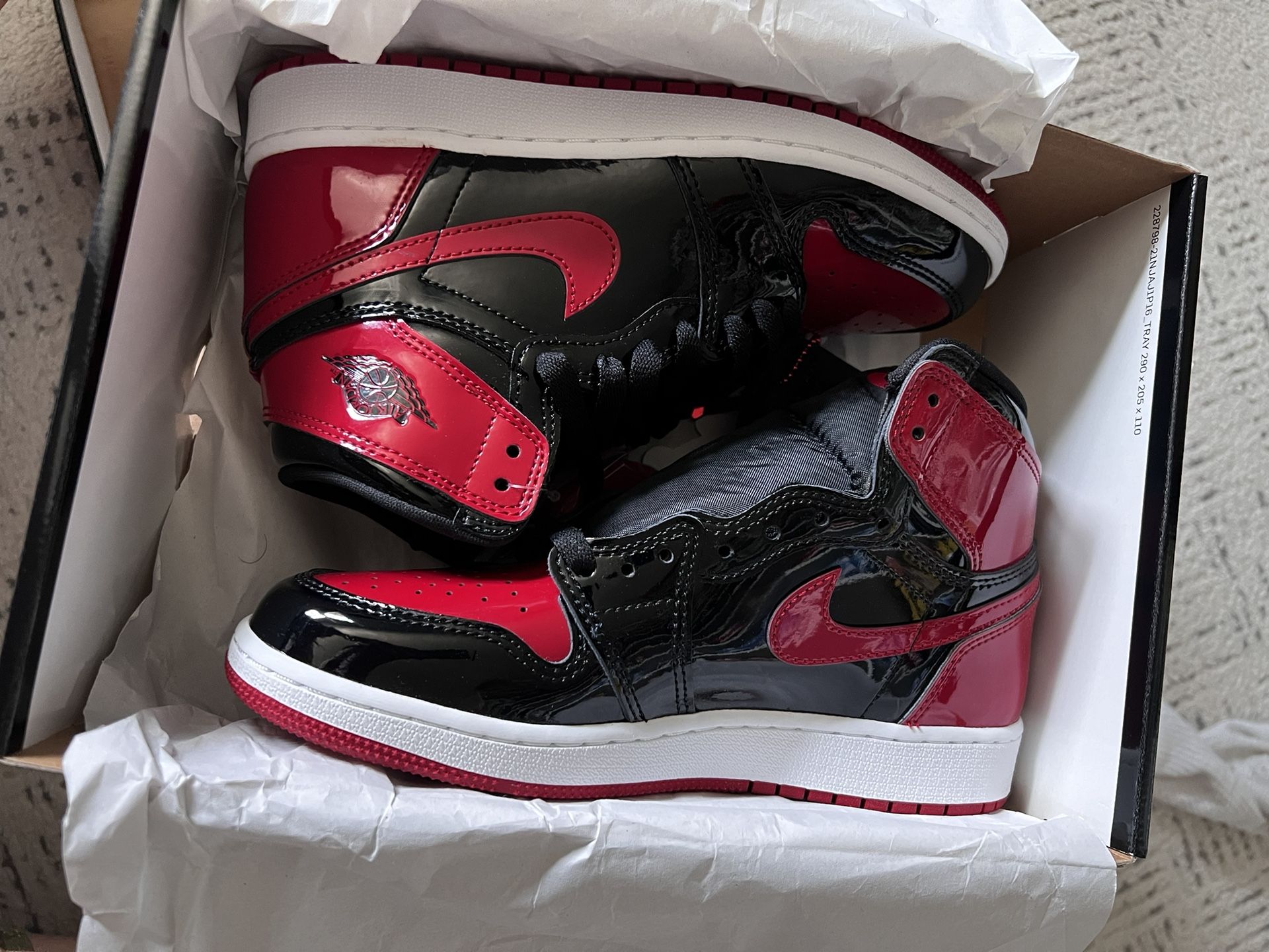 Jordan 1 Patent Bred 5.5y