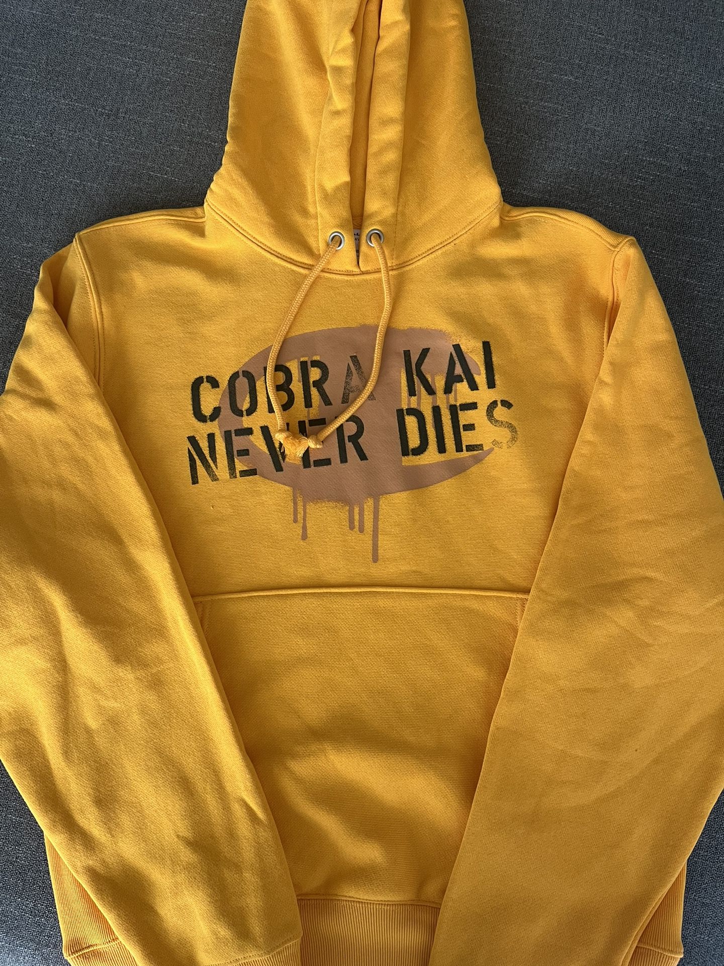 CHAMPION x Cobra Kai Reverse Weave Hoodie Size SMALL Mens