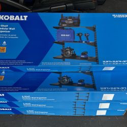 Kobalt 3-Shelf Modular Wall Organizer (4 Available)