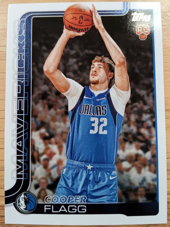 Cooper Flagg Rookie Card Mint Condition Perfect Centering 