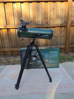Celestron 114AZ Telescope, Complete w/ Original Box