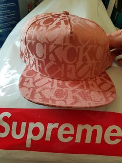 Supreme Jacquard 6 panel hat