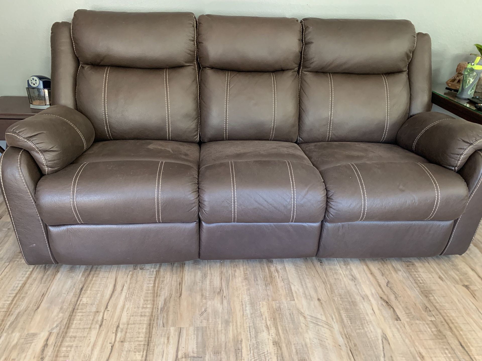 Reclining Sofa And Love Seat