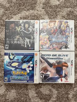 Nintendo 3ds games 45 each