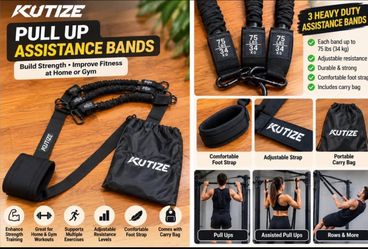 Kutize Pull Up Assistance Bands Set