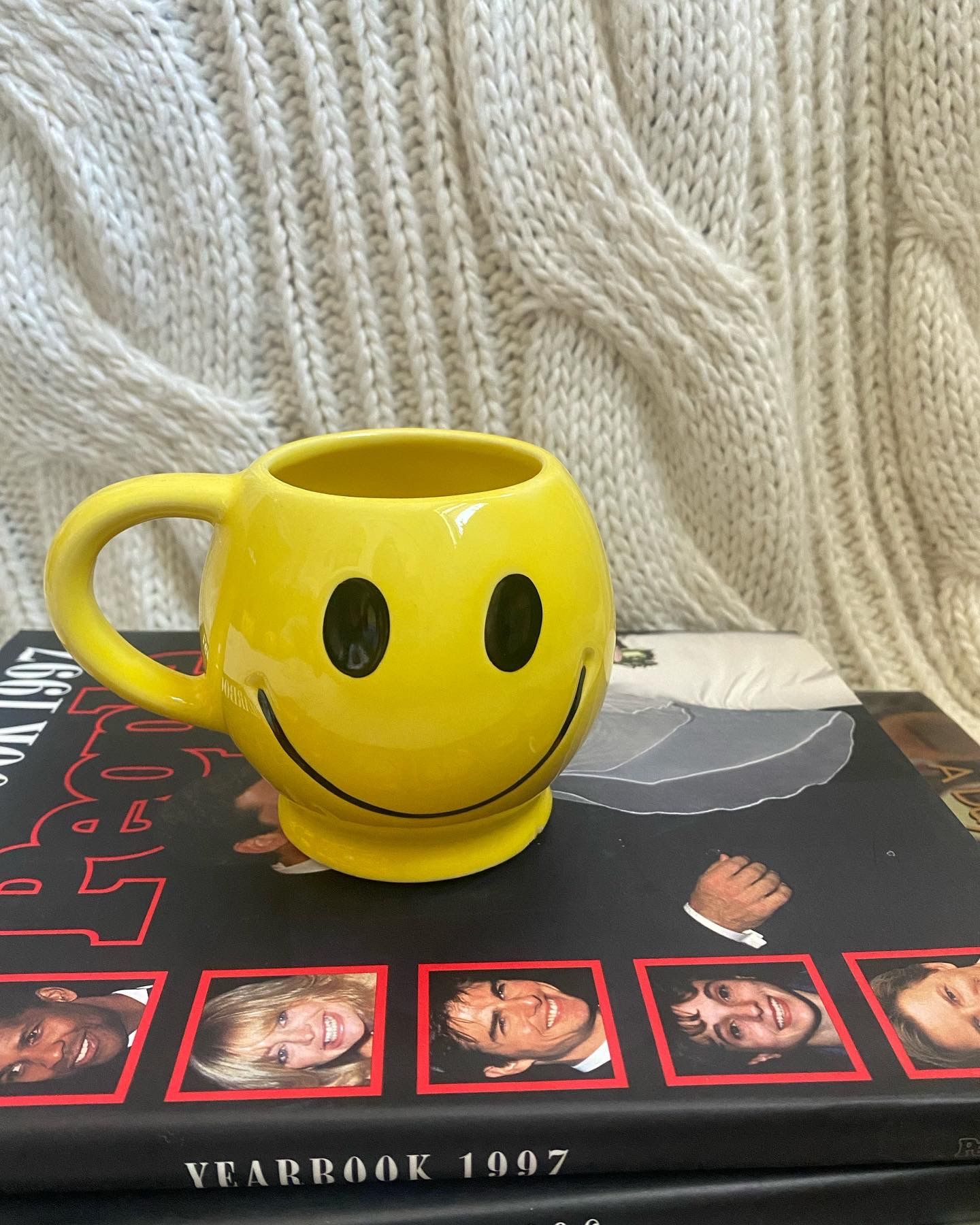 McCoy Smiley Face Mug