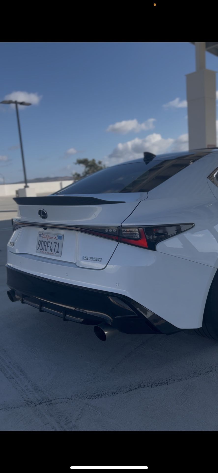 Lexus IS 300, 350, 500 Carbon Fiber Wing