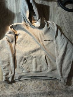 Essentials dark outmeal hoodie