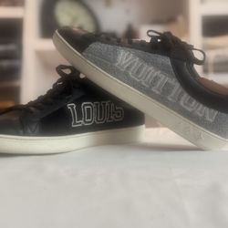 Louis Vuitton Luxembourg Sneakers (Black & Grey)