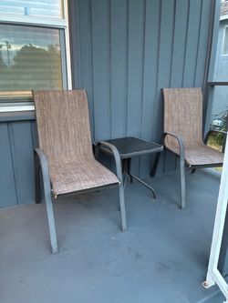Patio Chair and Table Set