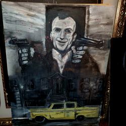Taxi Driver Painting