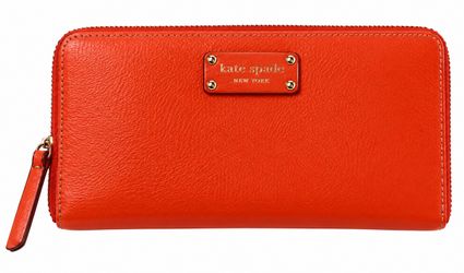Kate Spade New York Wellesley large zip-around travel wallet/