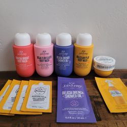 11 Pieces Sol De Janeiro Body Cream Body Wash Hair Oil