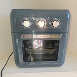 Paula Deen 10.5 Quart Air Fryer Oven in a blue finish