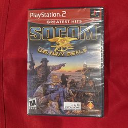 SOCOM US Navy Seals PS2 PlayStation 2 - Complete CIB Excellent Sealed