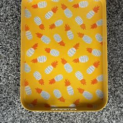Melamine Pineapple Serving Tray  