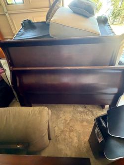 Queen bed frame