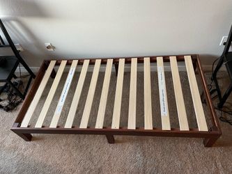 2 Wooden Twin Bed frames