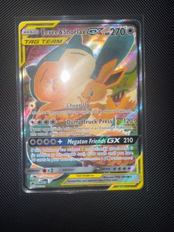 Eevee&snorlax GX sm169