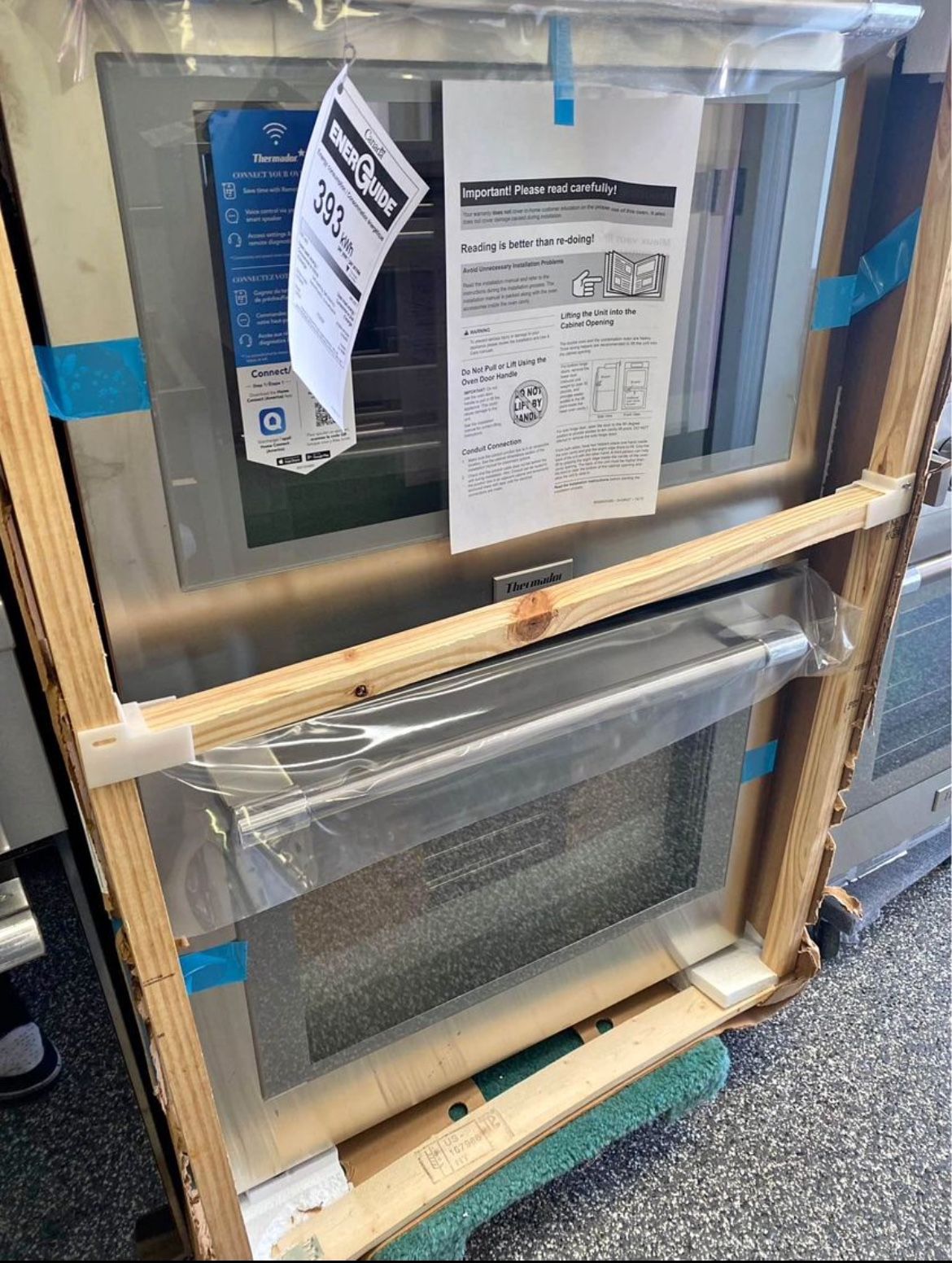 New Thermador 30” Electric Double Wall Oven