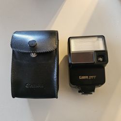 Canon Speedlite 277t Flash And Case