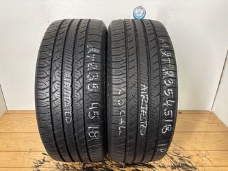 2 tires 235 45 18 Goodyear assurance outlast like new