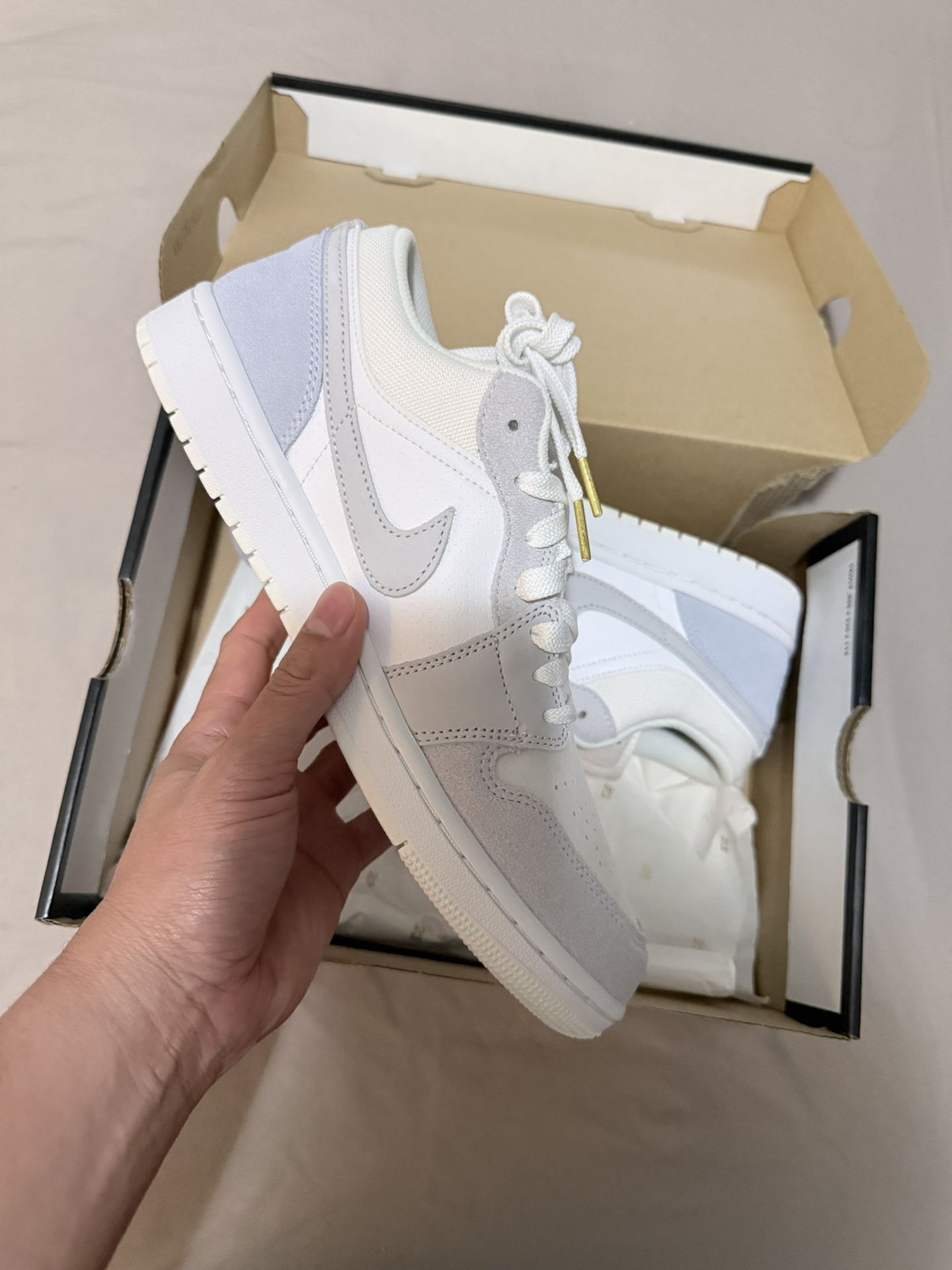Jordan 1 Low Paris DS New Size 9 From GOAT With Proof Of Purchased!