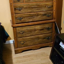 Heavy Wood Dresser