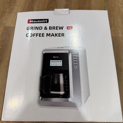 Hauswirt GRIND AND BREW coffee maker