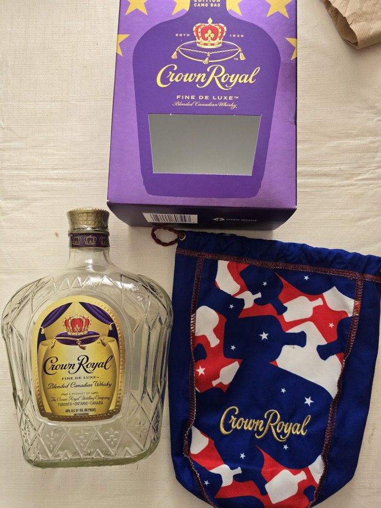  Rows Royal Empty Bottle With Bag And Box