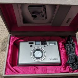 Contax T3 Point & Shoot Camera - Silver Double Teeth