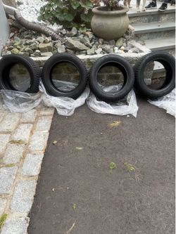 Bridgestone Blizzak Winter Tires (4) - 205/55R16 91H - Great Tread – DOT 1322