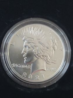 2021 Silver Peace Dollar Philadelphia 99% Silver 