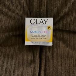 New Olay Complete Hydrating Cream with Sunscreen
