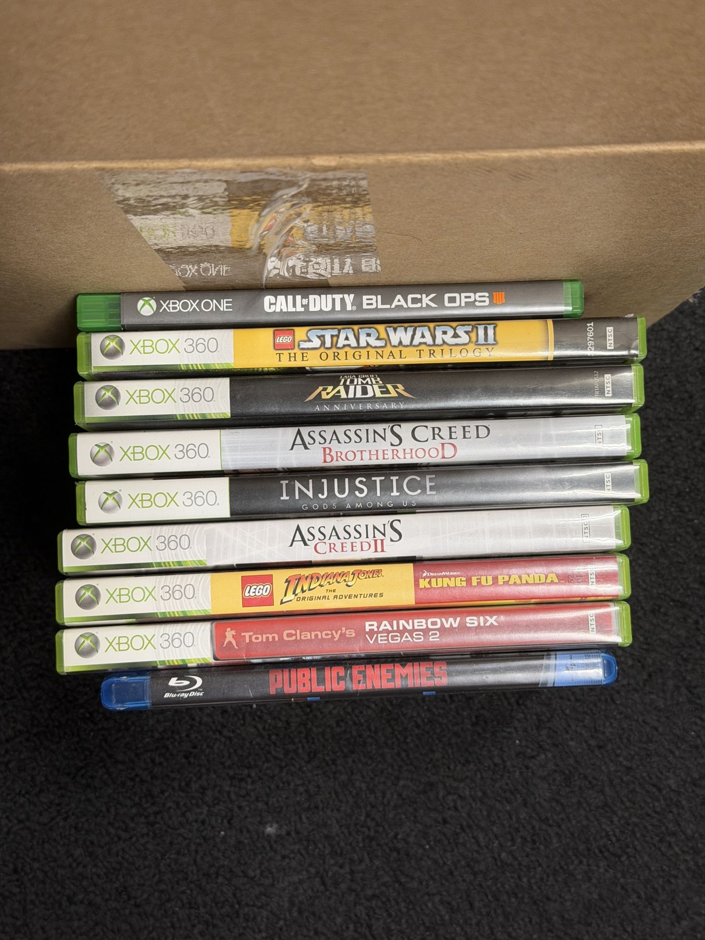 Xbox One and 360 Games Blu Ray