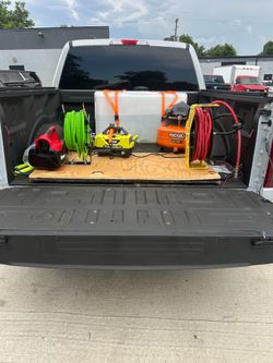 Mobile detailing set up
