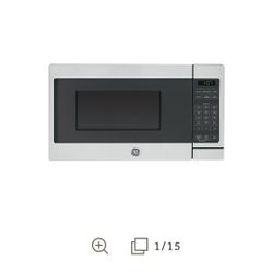 Brand New GE microwave Stainless Steel 