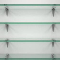 Glass Floating Shelves 